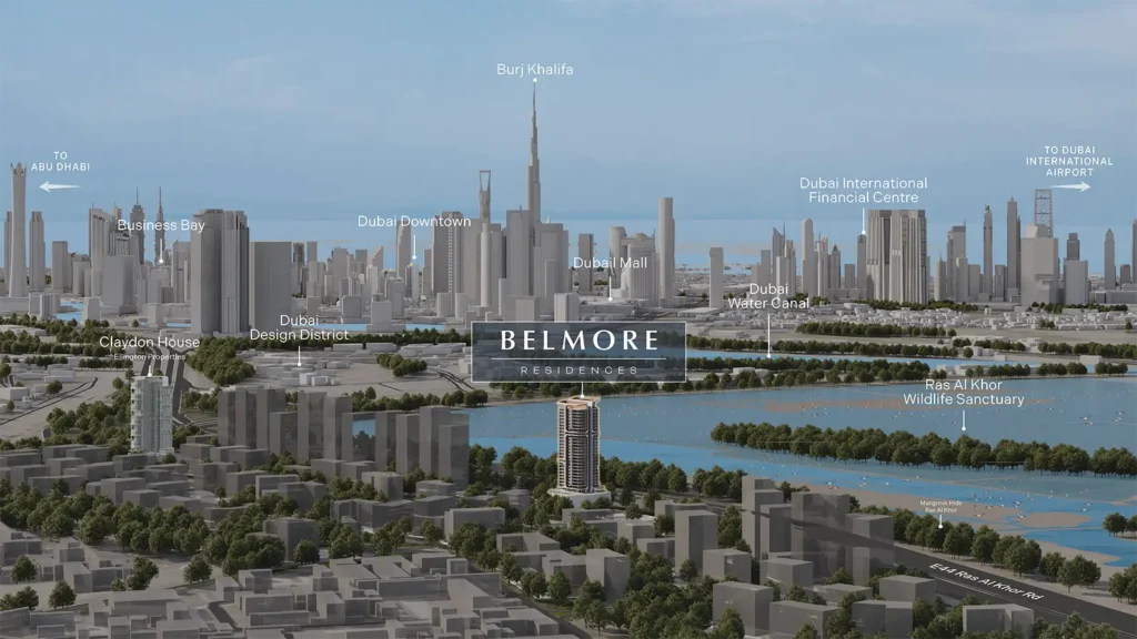 Ellington Belmore Residences Location