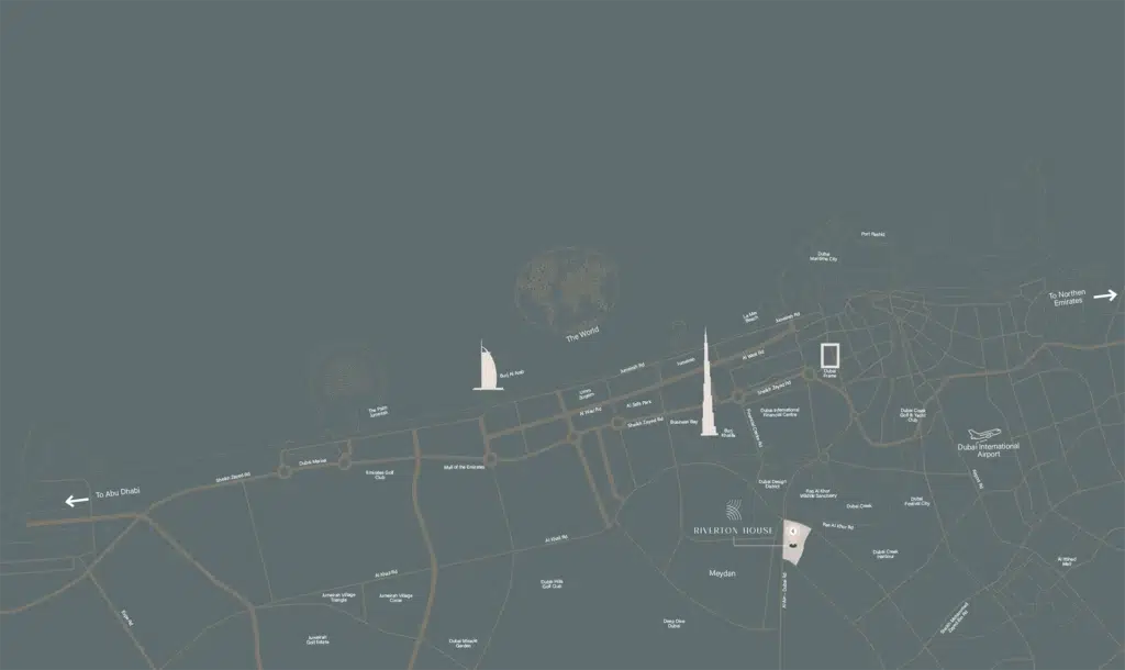 Ellington Riverton House Location