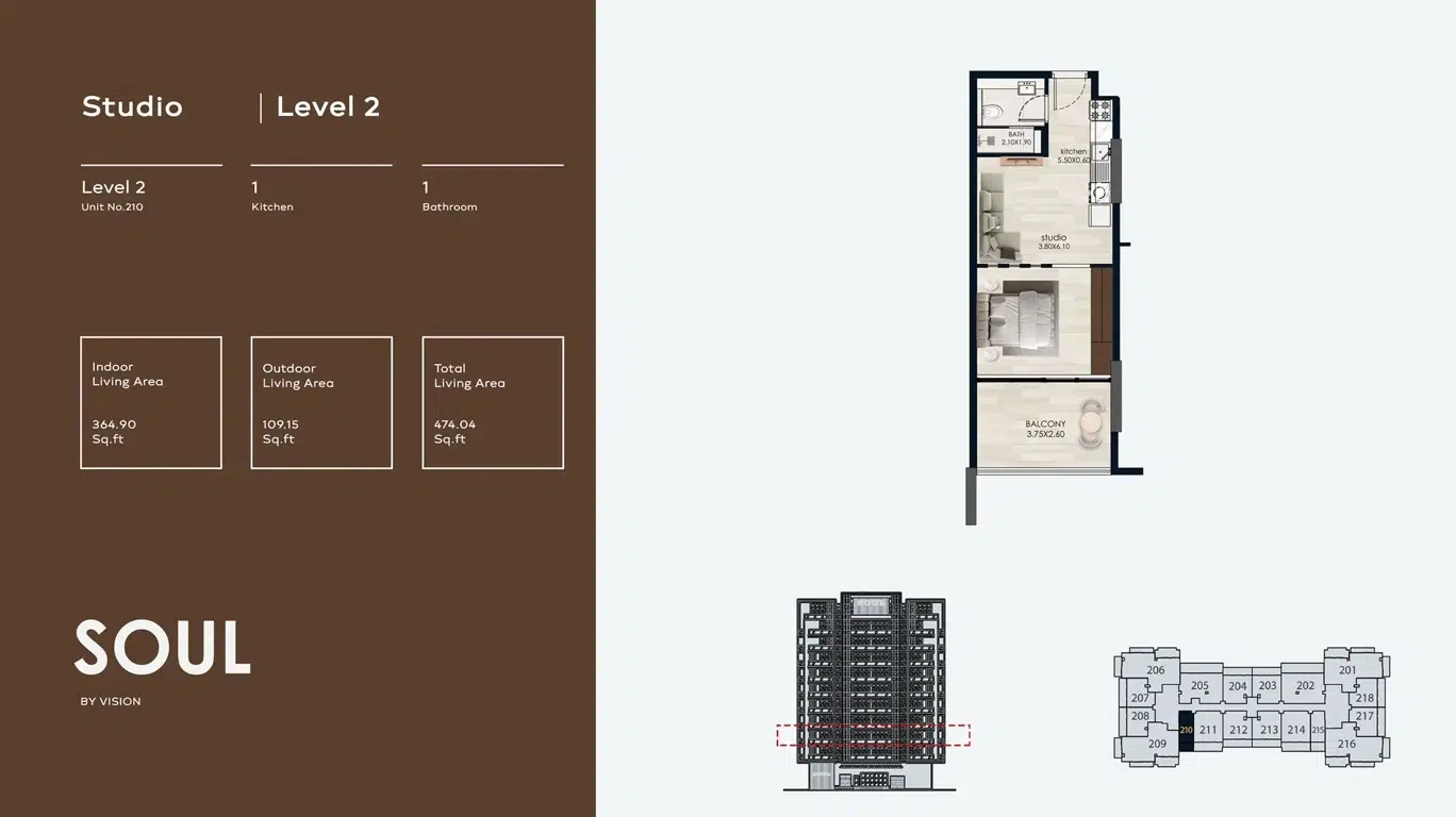 Soul by Vision Studio Floor Plan
